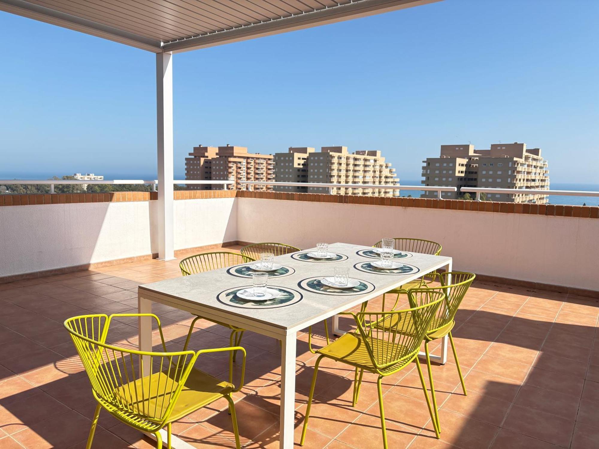 Acv - Torremar-2ª Linea Planta 7 Frontal 4 Apartman Orpesa Kültér fotó